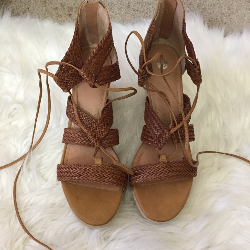 Dress Barn Brown Espadrilles